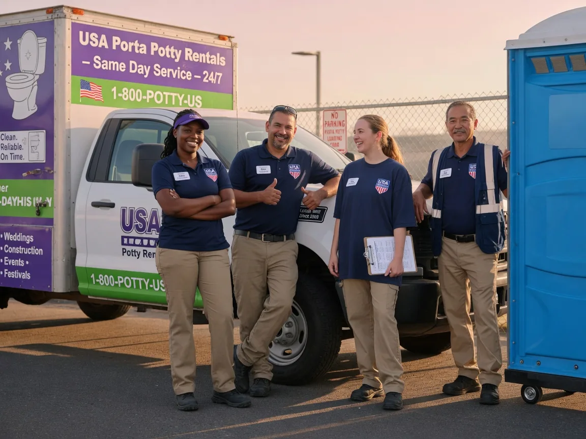 Porta Potty Rental company in Hyampom, CA